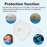 Breathing Valve Face Mask PM2.5 Anti-fog Anti-Virus