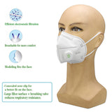 Breathing Valve Face Mask PM2.5 Anti-fog Anti-Virus